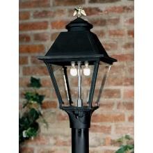 Gaslite America GL300 Cast Aluminum Manual Ignition Natural Gas Light With Dual Mantle Burner For Post Mount