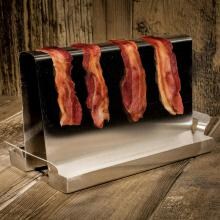 10 X 4-Inch Stainless Steel Bacon Grilling Rack image