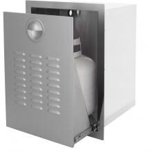 BBQGuys.com Portofino Series Roll-Out Propane Tank Storage Bin