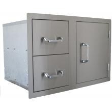 BeefEater 32-Inch Access Door & Double Drawer Combo - 24230 image