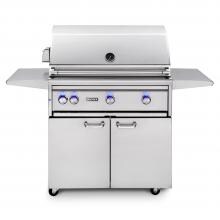 Lynx Professional 36-Inch All Infrared Trident Freestanding Propane Gas Grill With Rotisserie - L36ATRF-LP image