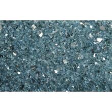 American Fireglass 1/4 Inch Azuria Reflective Fire Glass - 1 Lb