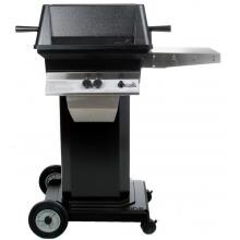 PGS A30 Cast Aluminum Freestanding Propane Gas Grill On Black Portable Pedestal Base image