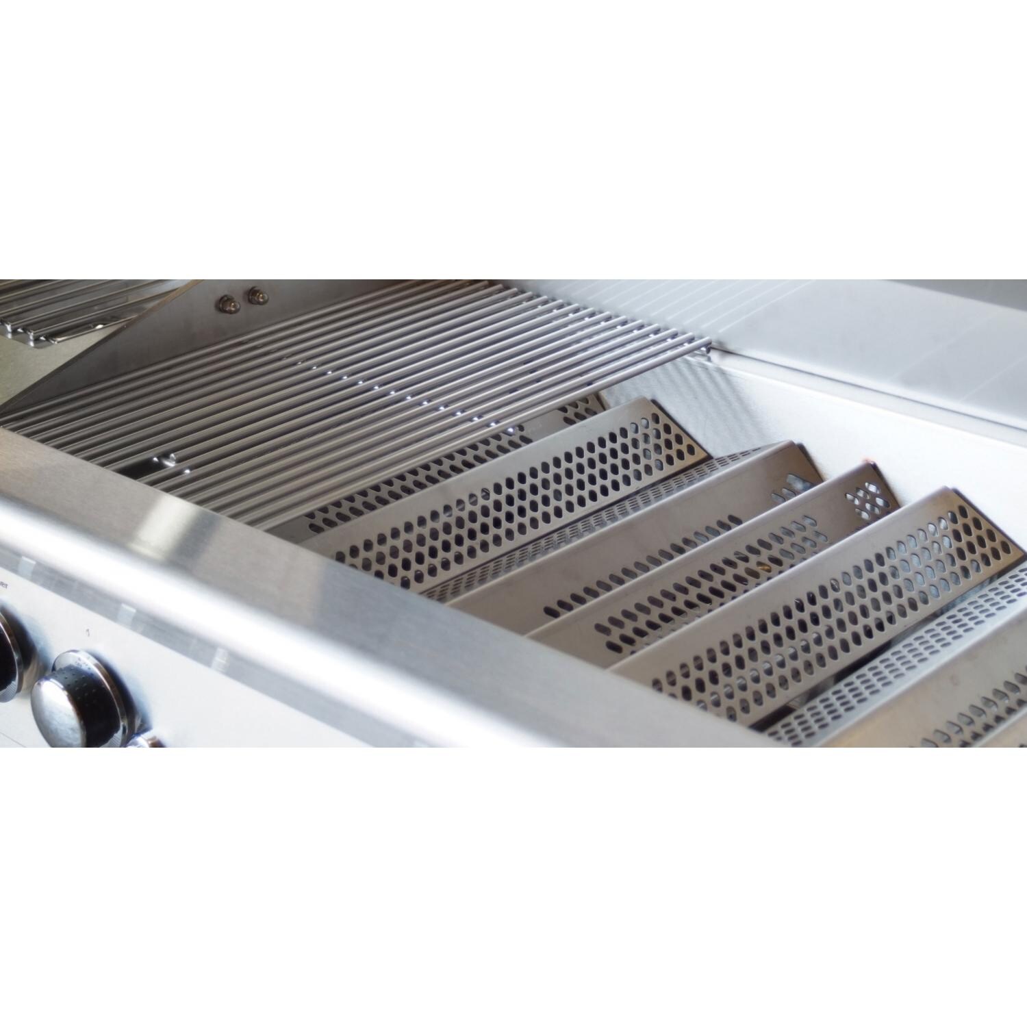 AOG Stack Stone Brick BBQ Island W/ 36 Inch Natural Gas Grill And