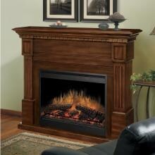Dimplex Essex 54-Inch Electric Fireplace With Purifire - Burnished Walnut - GDS30-1086BW