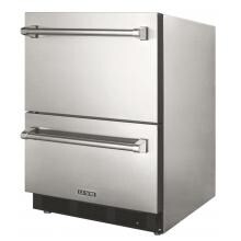 Luxor 24-Inch 4.5 Cu. Ft. Outdoor Rated Refrigerator Drawers - AHT-OD-RF2 image