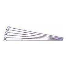 6 Chrome Plated 18 Inch Shish-Ke-Bab Skewers