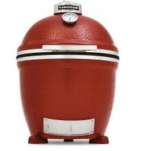 Kamado Joe Classic Ceramic Grill With Stainless Bands - Red