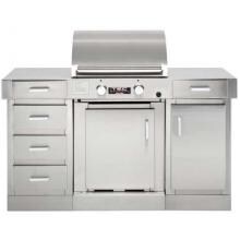 TEC Sterling G2000 FR Infrared Grill On Cabinet W/Door And Drawer Modules
