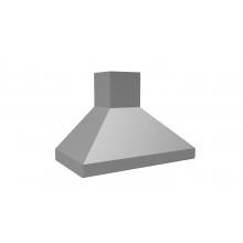 Vent-A-Hood 36-Inch 600 CFM Nouveau Pro Wall Mount Chimney Hood - Stainless Steel - NEPH18-236 SS image
