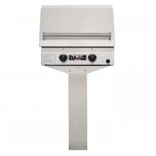 TEC Sterling II FR 26-Inch Freestanding Infrared Propane Gas Grill On In-Ground Post image
