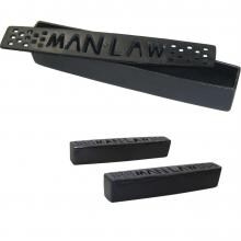 Man-Law 2 X 11 Inch Pre-Seasoned Cast Iron BBQ Grill Humidifiers - Set Of 2 image