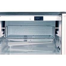 Close-Up of Stainless Steel Rack