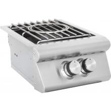Blaze Built-In Propane High Performance Power Burner W/ Wok Ring & Stainless Steel Lid - BLZ-PB-LP image