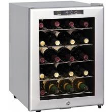 Sunpentown 20 Bottle Thermoelectric Freestanding Wine Cooler - Glass Door / Platinum Trim - WC-20SD
