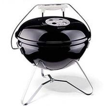Weber Smokey Joe Gold Portable Charcoal Kettle Grill - Black
