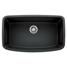 Blanco Valea Super 32 X 19 Silgranit II Single Bowl Undermount Sink - Anthracite - 441610 image