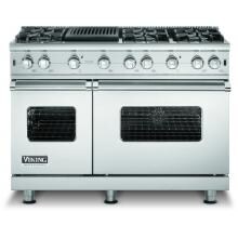 Viking VGCC548-6Q 48-Inch Professional Series Natural Gas Range With 6 Burners And Grill - Stainless Steel