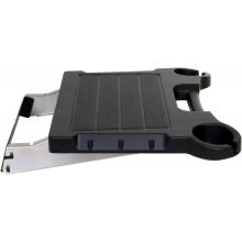 Broilmaster Single Fold Down Black Side Shelf With Stainless Steel Brackets image