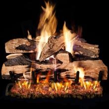 Split Oak Designer Plus Peterson Real Fyre Vented Set