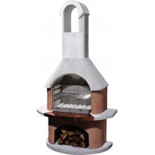 Buschbeck Cape Cod 44-Inch Outdoor Wood-Burning Fireplace Grill