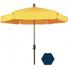 7.5 Ft Aluminum Patio Umbrella - Navy Blue