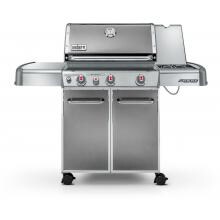 Weber Genesis Premium EP-330 Freestanding Propane Gas Grill With Sear Burner & Side Burner - Smoke Weber Genesis Premium EP-330 Freestanding Propane Gas Grill With Sear Burner & Side Burner - Smoke