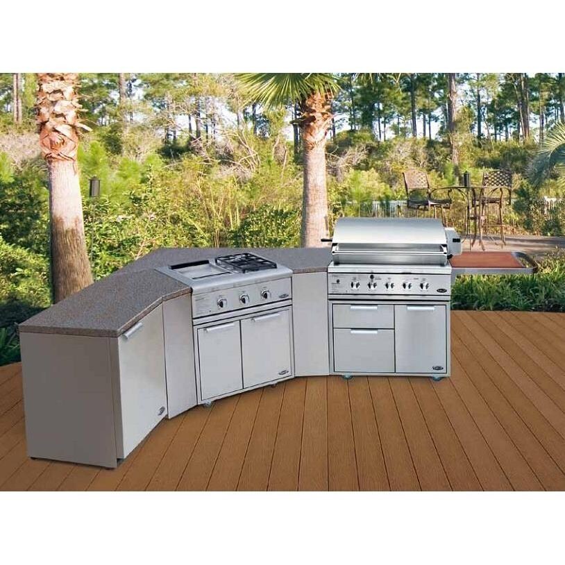 DCS Liberty 36Inch Propane Gas Grill Island Package DCSLIBERTY