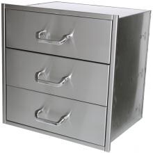 Solaire 21 Inch Triple Access Drawer - SOL-3D21S image