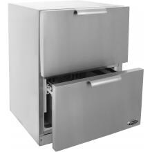 DCS 5.6 Cu. Ft. Outdoor Refrigerator Drawers - Stainless Steel - RF24DE3
