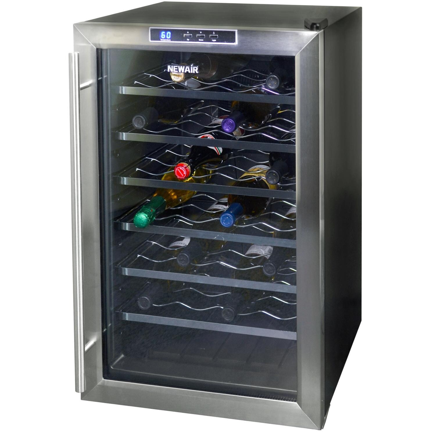 thermoelectric wine cooler newair 28 bottle freestanding thermoelectric wine cooler thermoelectric wine cooler newair 28 bottle freestanding thermoelectric wine cooler