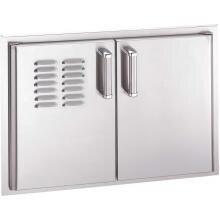 Fire Magic Echelon 30 Inch Double Access Door With Drawers And Propane Tank Storage