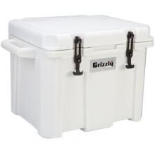 Grizzly Coolers 60 Quart Ice Chest - White