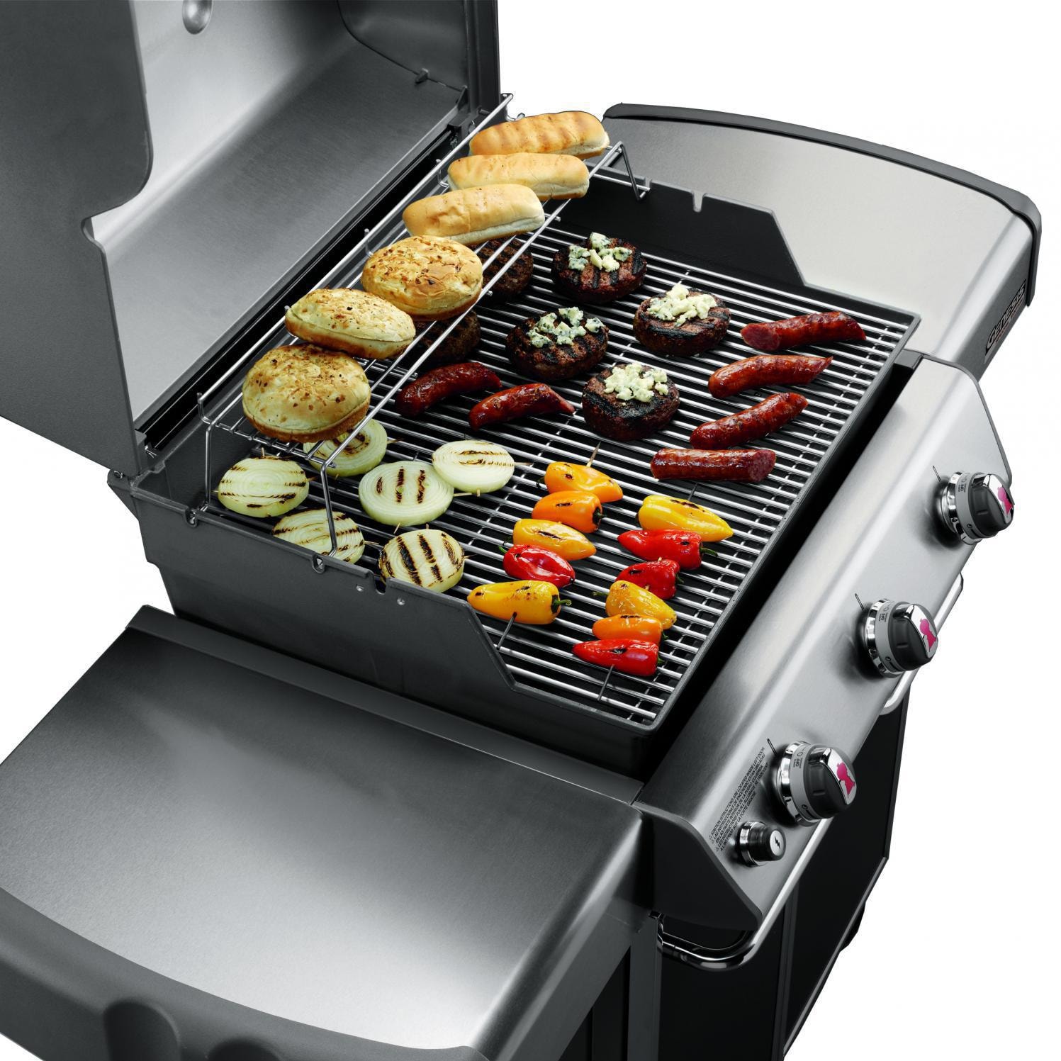 er Genesis Premium EP330 Freestanding Propane Gas Grill With Sear