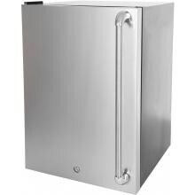 Blaze 20-Inch 4.5 Cu. Ft. Left Hinge Compact Refrigerator With Stainless Steel Door & Towel Bar Handle image