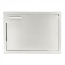BBQGuys.com Sonoma Series 24-Inch Stainless Steel Right-Hinged Single Access Door - Horizontal image