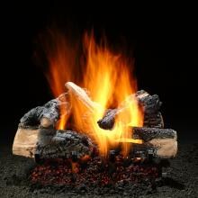 Hargrove 24-Inch Inferno Vented Propane Gas Log Set With System 4 Burner - Manual Safety Pilot image