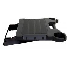 Broilmaster Drop Down Black Side Shelf With Black Brackets image
