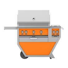 Hestan Deluxe 36-Inch Freestanding Natural Gas Grill W/ Sear Burner, Rotisserie & Double Side Burner - Citra - GMBR36CX2-NG-OR image