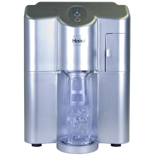 Haier HPIMD25S Portable Ice Maker - Silver Haier HPIMD25S Portable Ice ...