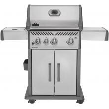 Napoleon Rogue 425 Freestanding Propane Gas Grill With Infrared Side Burner image
