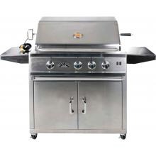 Sole Luxury 30-Inch Propane Gas Grill On Cart With Rotisserie