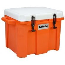 Grizzly Coolers 60 Quart Ice Chest - Orange