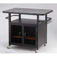 Outdoor GreatRoom Company 36 Inch Bistro Cabinet With Granite Top And Glass Doors image