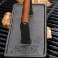 4 X 8-Inch Cast Iron Rectangular Grill Press image