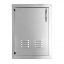 Capital Professional 24-Inch Single Access Door With Louvers - Vertical image