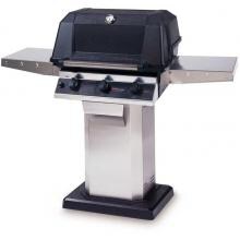 MHP Gas Grills WRG4DD Infrared Propane Gas Grill W/ SearMagic Grids On Stainless Patio Base