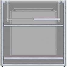 Universal 36-Inch Ready To Finish BBQ Island Appliance And Storage Cabinet image