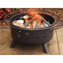 Firegear Starry Night 24-Inch Portable Outdoor Propane Gas Fire Pit