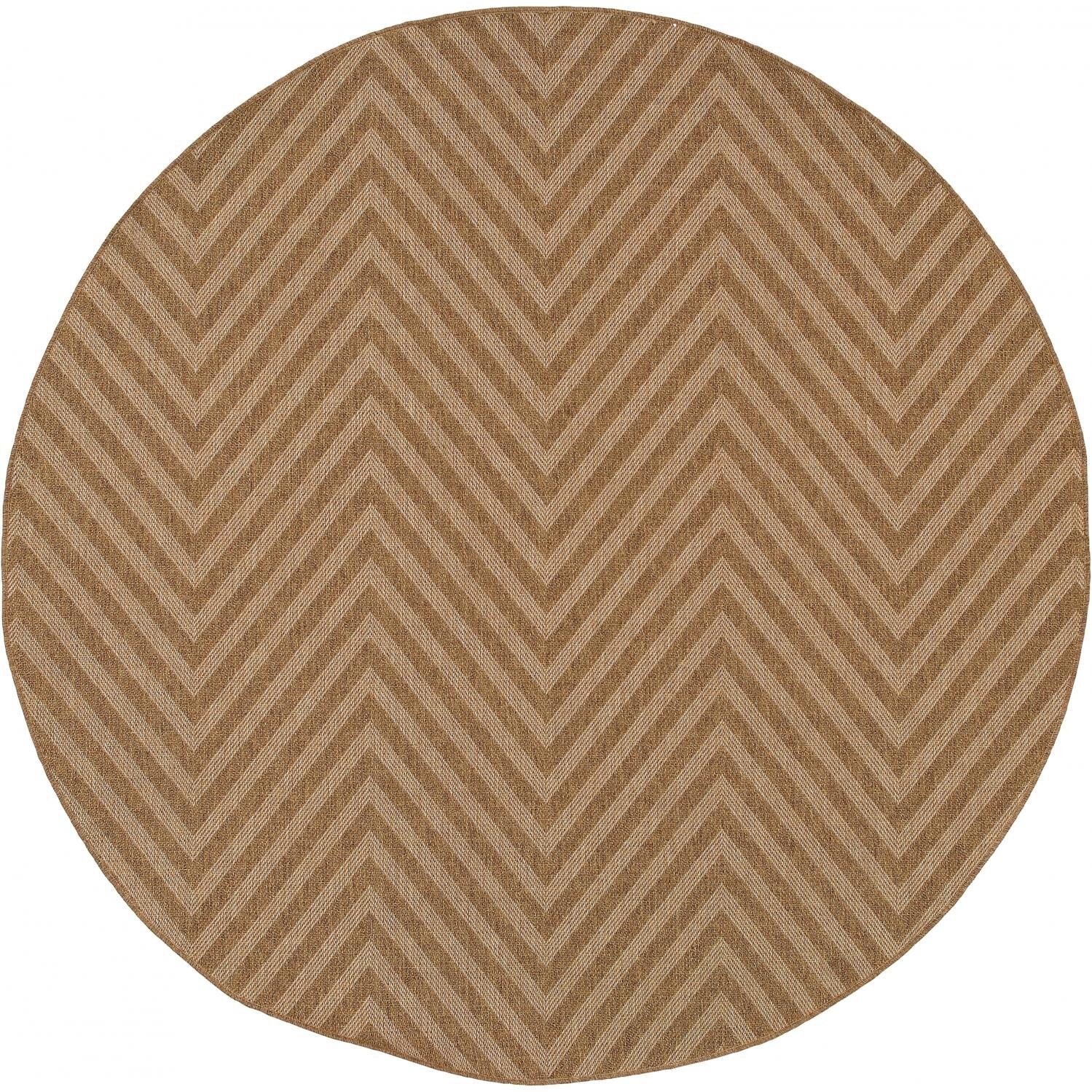 Oriental Weavers Karavia 7.10 Ft. Round Indoor/Outdoor Rug Ultimate Patio